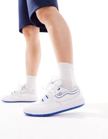 Купить мужские кроссовки и кеды Vans: Vans Speed trainers in white and blue