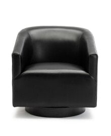 Gaven Wood Base Swivel Chair