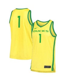 Men's #21 Black Oregon Ducks Team Replica Basketball Jersey