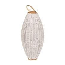 Lantern Beige Natural Bamboo Crystal 40 x 40 x 83 cm