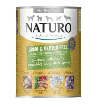 NATURO Chicken And Vegetable Can 390g Wet Dog Food