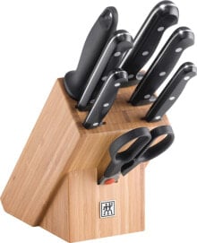 Zwilling Zestaw 5 noży w drewnianym bloku Zwilling Twin Chef