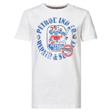 Спортивная одежда, обувь и аксессуары pETROL INDUSTRIES 636 Classic Print Short Sleeve Round Neck T-Shirt