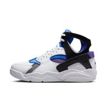 [FD0183-101] Mens Nike AIR FLIGHT HUARACHE OG 'WHITE VARSITY PURPLE (2023)'