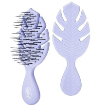 Detangling Hairbrush The Wet Brush Go Green Lilac Mini