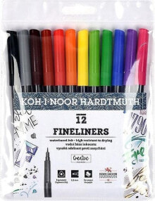 Письменные ручки Koh I Noor Cienkopisy 12 kolorów