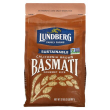 Рис Лундверг, Калифорнийский коричневый рис басмати, 32 унции (907 г)