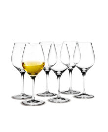 Holmegaard cabernet 9.5 oz Dessert Wine Glasses, Set of 6