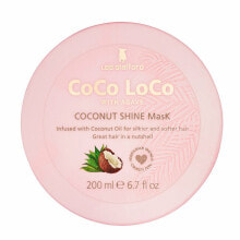 Средства для особого ухода за волосами и кожей головы lee Stafford CoCo LoCo Agave Coconut Shine Mask Маска с кокосовым маслом, придающая блеск волосам 200 мл