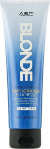 Shampoo gegen unerwünschten Orangestich - Affinage System Blonde Anti-Orange Shampoo