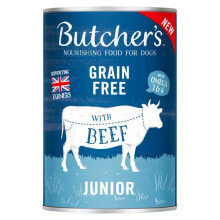 BUTCHER´S Original Junior Pieces With Beef Jelly 400g Wet Dog Food