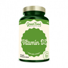 Витамин D greenFood Nutrition GF Vitamin D3 --Витамин D3 60 капсул