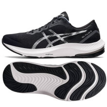 Мужские кроссовки спортивные для бега черные белые текстильные низкие  Gel-Pulse 13 M 1011B175 002 running shoes