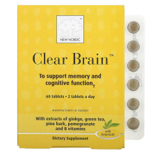 Clear Brain, 60 Tablets