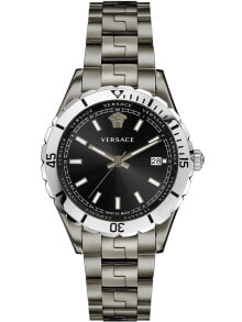 Мужские наручные часы со стальным браслетом Versace VE3A00620 Hellenyium mens 42mm 5ATM