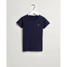 Спортивная одежда, обувь и аксессуары GANT Fitted Original Short Sleeve T-Shirt