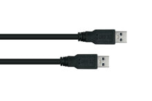 Good Connections UK30P-AA-050S - 5 m - USB A - USB A - USB 3.2 Gen 1 (3.1 Gen 1) - 5000 Mbit/s - Black
