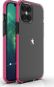 VERGE CASE ETUI ŻELOWE IPHONE 12 PRO MAX RÓŻOWY standard