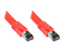 Кабели и разъемы для аудио- и видеотехники Alcasa 8080-F200R сетевой кабель 20 m Cat8.1 U/FTP (STP) Красный