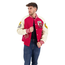 SUPERDRY College Varsity Patched Bomber Jacket