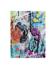 Trademark Global david Drioton Young Love Collage Canvas Art - 19.5