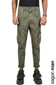 Мужские брюки карго Мужские брюки карго с карманами хаки Xagon Man Jeansy