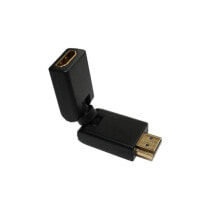 S-Conn HDMI male/HDMI female Черный 77406