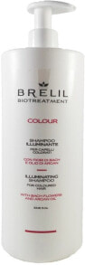 Shampoo für gefärbtes Haar mit Bachblüten und Arganöl - Brelil Bio Treatment Colour Illuminating Shampoo