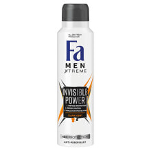 Дезодоранты fa Men Xtreme Invisible Power Deodorant Spray Спрей-антиперспирант для мужчин 150 мл