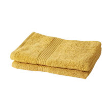 Towels Set TODAY Essential Ocre 50 x 90 cm (2 Units)