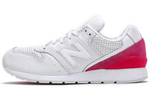 New Balance NB 996 轻便 低帮 跑步鞋 男女同款 白红 / Кроссовки New Balance NB 996 MRL996KQ