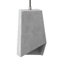 CREATIVE CABLES Concrete Prisma Lampshade