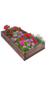 Slickblue elevated Wooden Garden Planter Box Bed Kit