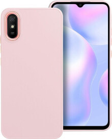 OEM Futerał FRAME do XIAOMI Redmi 9AT / Redmi 9A pudrowy róż