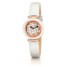 Женские наручные часы Женские наручные часы с белым кожаным ремешком Folli Follie WF14R006SPWB ( 22 mm)