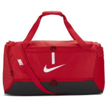 Женские кроссовки спортивная сумка Nike Academy Team CU8089-657 Bag	красный черный с логотипом