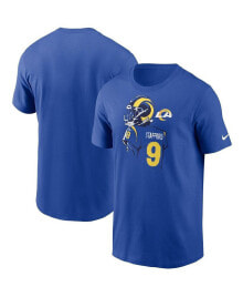 Nike men's Matthew Stafford Royal Los Angeles Rams Player Graphic T-shirt