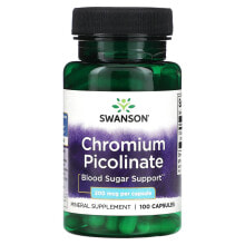 Chromium Picolinate, 200 mcg, 200 Capsules