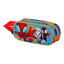 KARACTERMANIA Marvel Spiderman Three 3D Double Pencil Case