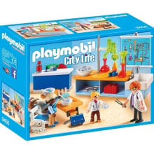 Набор с элементами конструктора Playmobil City Life 9456 Школа Класс химии