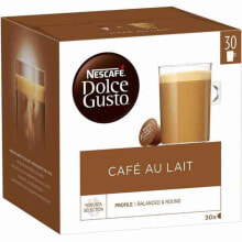 Капсулы для кофемашин кофе в капсулах Nescafe Dolce Gusto Cafe Au Lait 30 шт