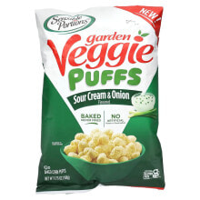 Garden Veggie Puffs, Sour Cream & Onion, 3.75 oz (106 g)