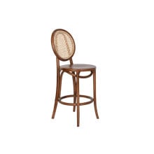 Stool DKD Home Decor Brown Dark brown 43 x 43 x 108 cm