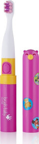 Szczoteczka Brush-baby Go-KIDZ Electric Travel Różowa