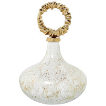 Vase Alexandra House Living Golden Crystal 32 x 45 cm