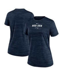 Nike women's Navy Boston Red Sox Authentic Collection Velocity Performance T-shirt