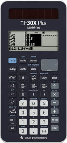 Texas Instruments TI-30X Plus MathPrint калькулятор Карман Научный Черный TI-30X PLUS MP