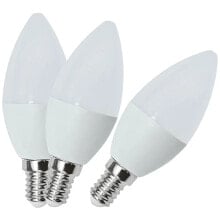 HEPOLUZ E14 5W 3000K Set LED Bulbs 3 Units