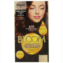 Краска для волос Dikson Bloom Color Cream N 630 Крем-краска для волос с натуральными маслами Без аммиака, оттенок темно-золотистый блонд