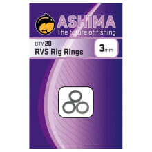 Купить различные рыболовные принадлежности ASHIMA FISHING: Прочие принадлежности ASHIMA FISHING кольца RVS